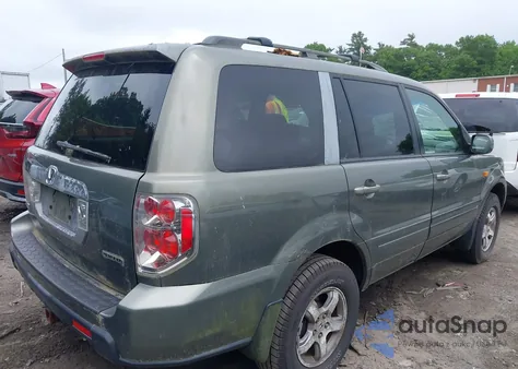 2007 Honda Pilot Ex from USA, damaged, VIN 2HKYF18497H516286